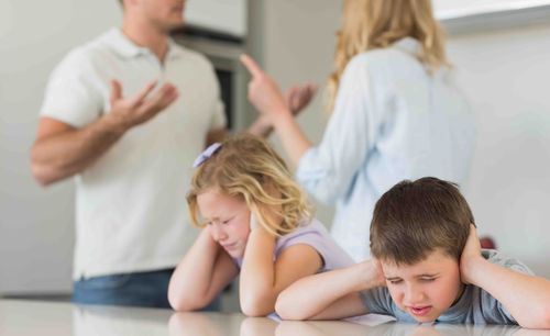 Kids involved in divorce